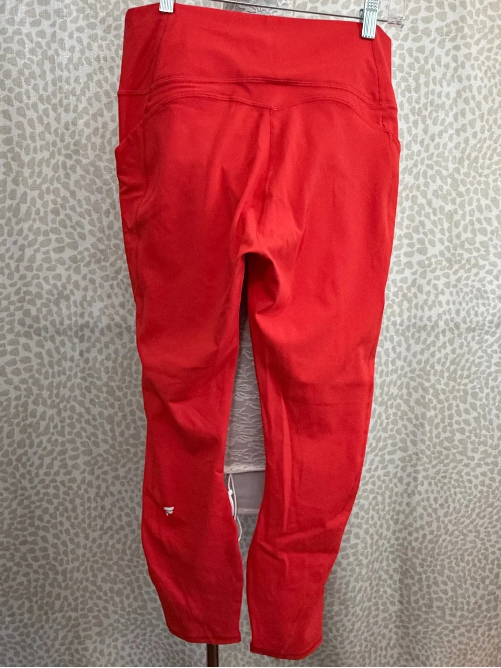 Fabletics Bright Strawberry Red Womens Performance Leggings